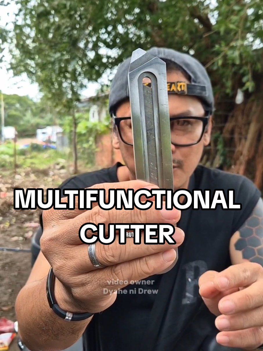 Multi Functional multi-purpose Cutter, hindi ordinaryong cutter makakatulong as emergency tools  #cutter #multipurposetools #multifunctional #tools #dyahenidrew 
