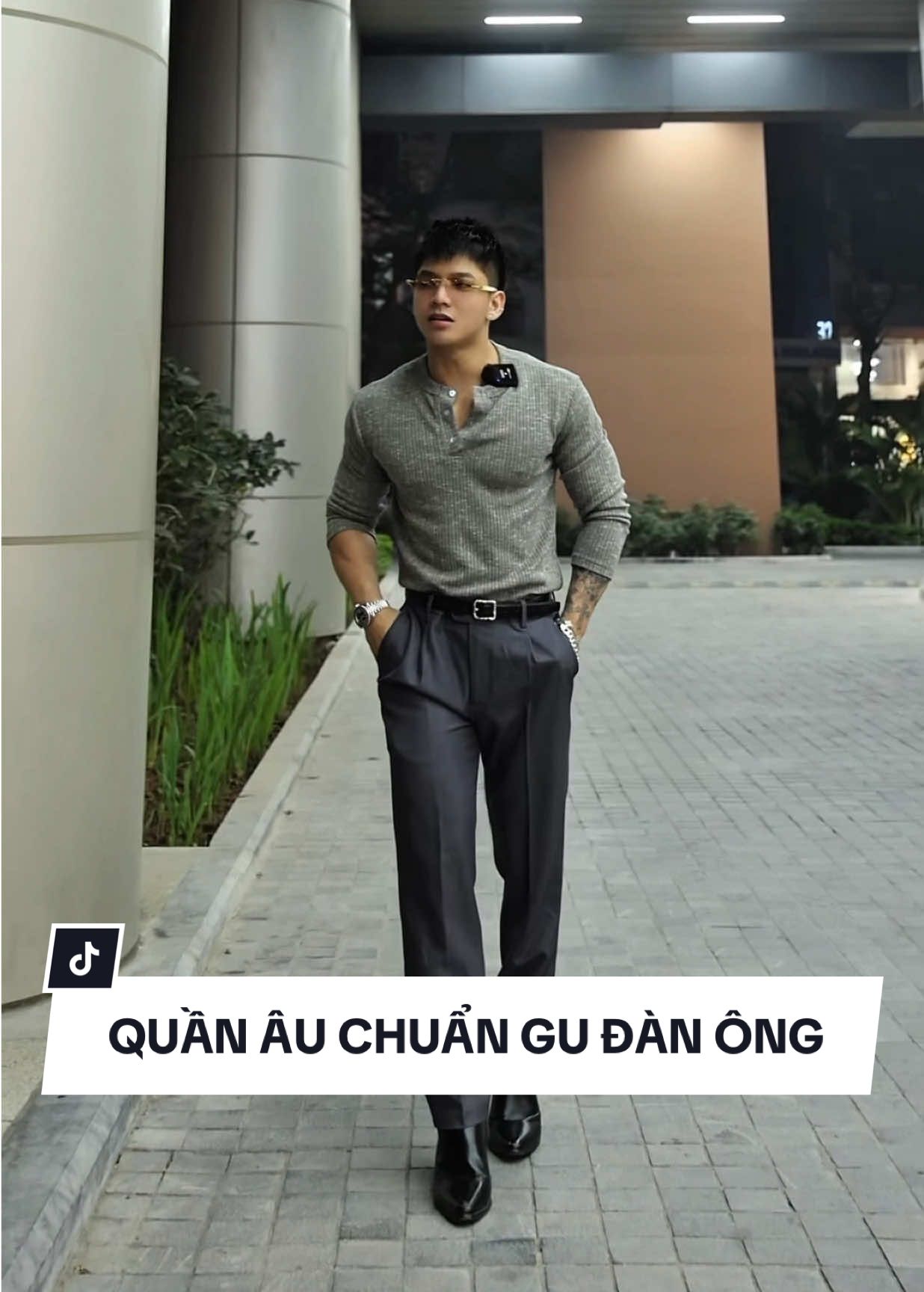 QUẦN ÂU CHUẨN GU ĐÀN ÔNG #quanau #smartcasual #mensfashion  #CapCut 