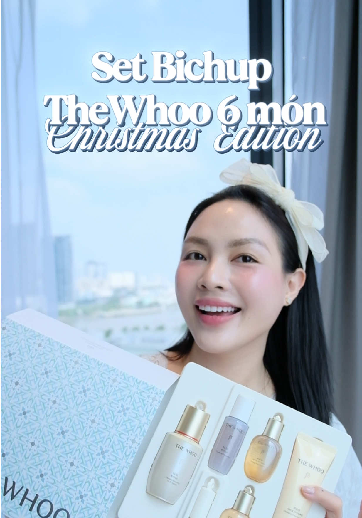Set Bichup The Whoo có phiên bản Giáng sinh mới nè ce. Sang xịn mịn deal tốt nữa nha #thewhoo #bichup #trehoa #serumbichup #skincare 