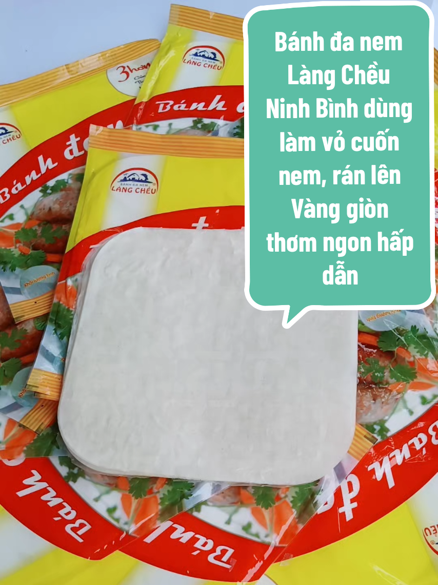 Bánh đa nem Làng Chều Ninh Bình dùng làm vỏ cuốn nem, rán lên Vàng giòn thơm ngon hấp dẫn#oanhpham1988 #xuhuongbanhangtiktokshop #xuhuongtiktok #banhangcungtiktokshop #videoviral @Oanh Phạm 1988 @Oanh Phạm 1988 @Oanh Phạm 1988 