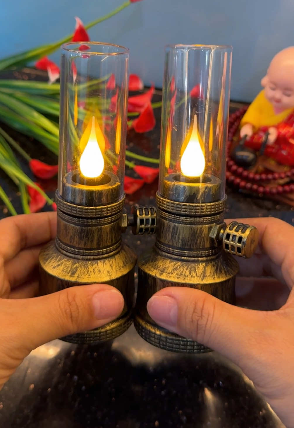 Combo 2 cây đèn vĩnh cửu chạy bằng bin đang sale rẻ ##thuynhienshop1990##denvinhcuu##dentho##dencay