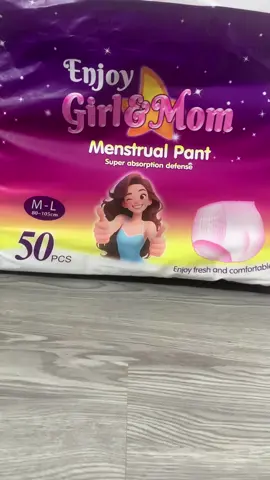 Băng vệ sinh phụ nữ dạng quần Enjoy Girl&Mom#xuhuongtiktok #phunu 