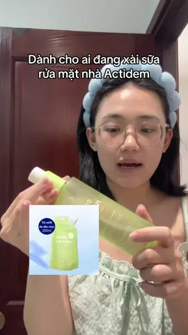 Team sữa rửa mặt Actidem #123fabe #huongkinke 