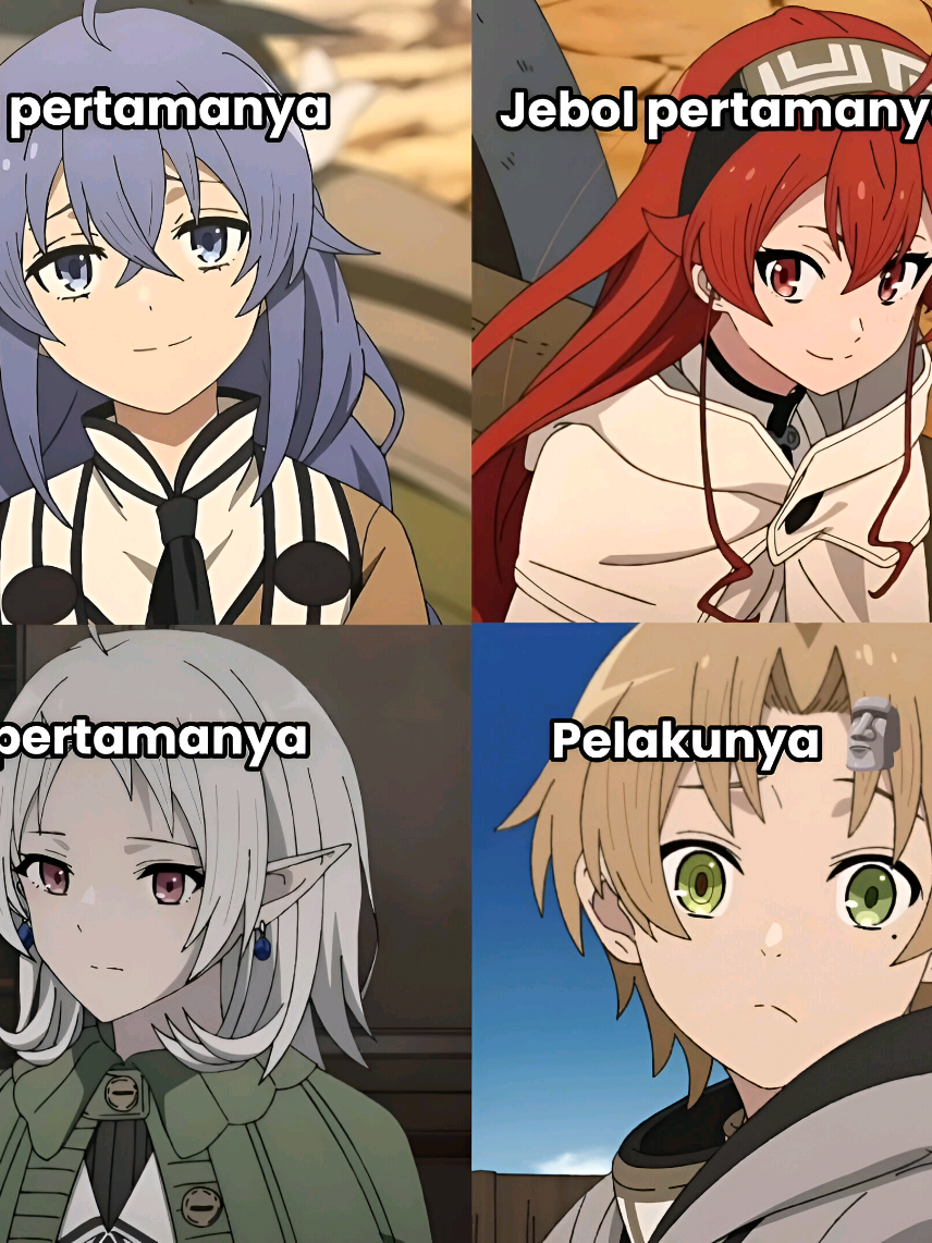 kebagian pertama semuanya 🗿#mushokutensei#animeedit#marganca#margaverse#rudeusgreyrat