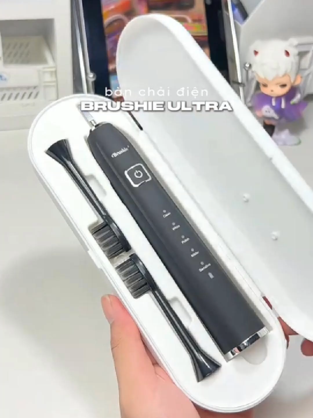 Unbox chiếc bàn chải điện đang hot nhất TikTok hiện nay, giới trẻ ai cũng săn lùng #xuhuong #unbox #kienthucrangmieng #brushievietnam #banchaidien #brushieultra #brushie #banchaidienbrushie #chamsocrangmieng #lamsachrang