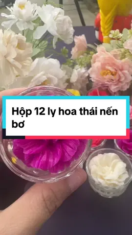 Hộp 12 Ly Hoa Thái Nến Bơ, Không Khói, Dâng Phật, Dâng Cửu Quyền, Cúng Nhà Cửa, Cúng Giao Thừa #fyp #foryou #xuhuong  @Mẹ Thanh 