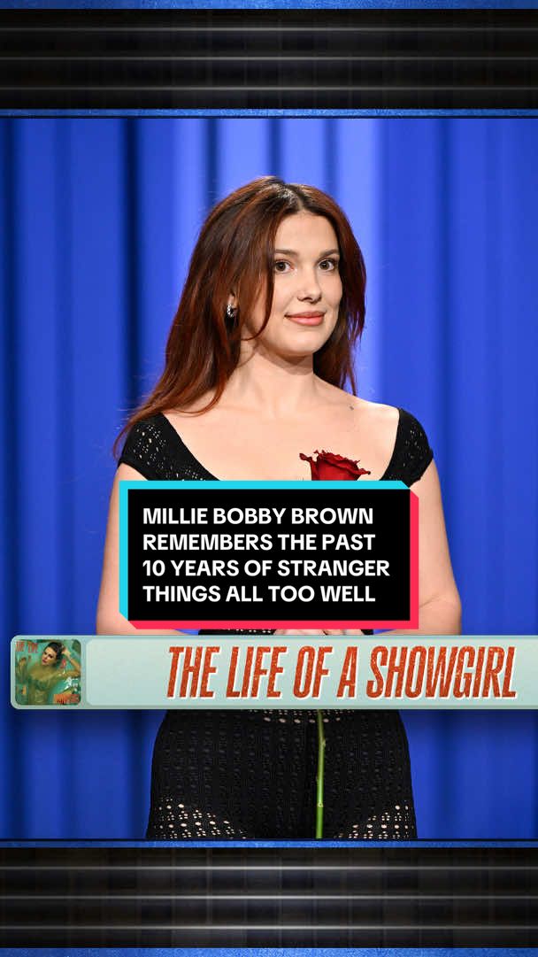 Millie Bobby Brown remembers the past 10 years of @Stranger Things All Too Well! @Taylor Swift #FallonTonight #MillieBobbyBrown #StrangerThings #StrangerThingsOnFallon #TaylorSwift 