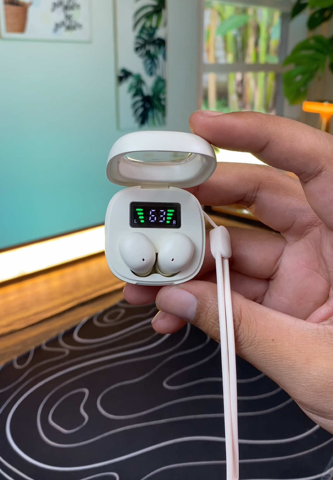 tws Y19, paling mungil buat sambil tiduran enak bgt #tws #twsbluetooth #twsSuperMini #twsmurah #twstidur 