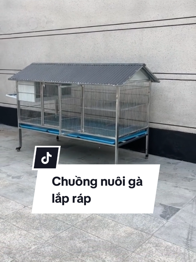 Chuồng nuôi gà thông minh #chuongnuoiga #chuonggalaprap #chuonggagapgon #nuoiga #chuongga 