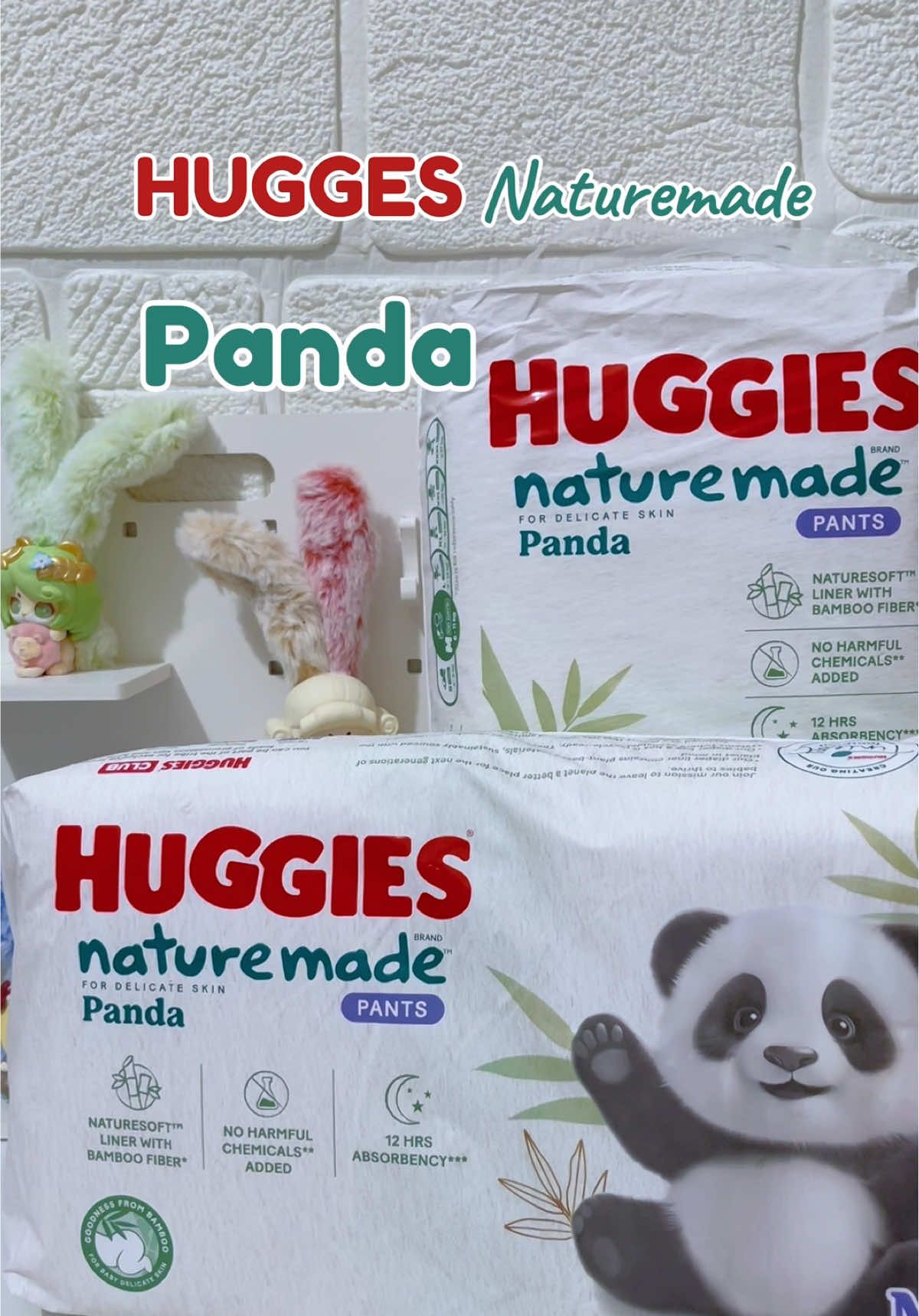 Huggies Naturemade Panda mới, mỏng mềm đóng được cả ngày và đêm #huggies #huggiesnaturemadepanda #mevabe #bimchobe #mephin 