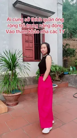 Quần ống cong dáng rộng trẻ trung năng động phong cách thời trang#quanongrong #nangdong #tretrung #phongcach 