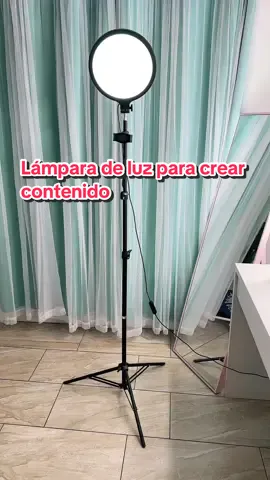 Ilumina tus videos al instante con este aro de luz completo, fácil de usar y perfecto para crear contenido más limpio y bonito. #AroDeLuz #CreadoraDeContenido #SetupTikTok #LuzParaVideos #TikTokShopUSA