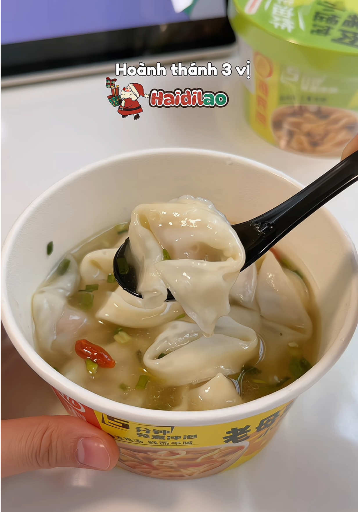 [HAIDILAO] Hoành Thánh 3 Vị#hoanhthanh #haidilao #doanvat #andem #xuhuong 