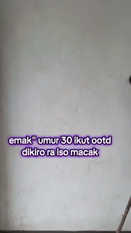 ootd ala emak