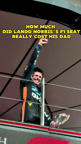 How much did Lando Norris’s F1 seat really cost his dad#foryou #celebrity #landonorris #maclaren #f1