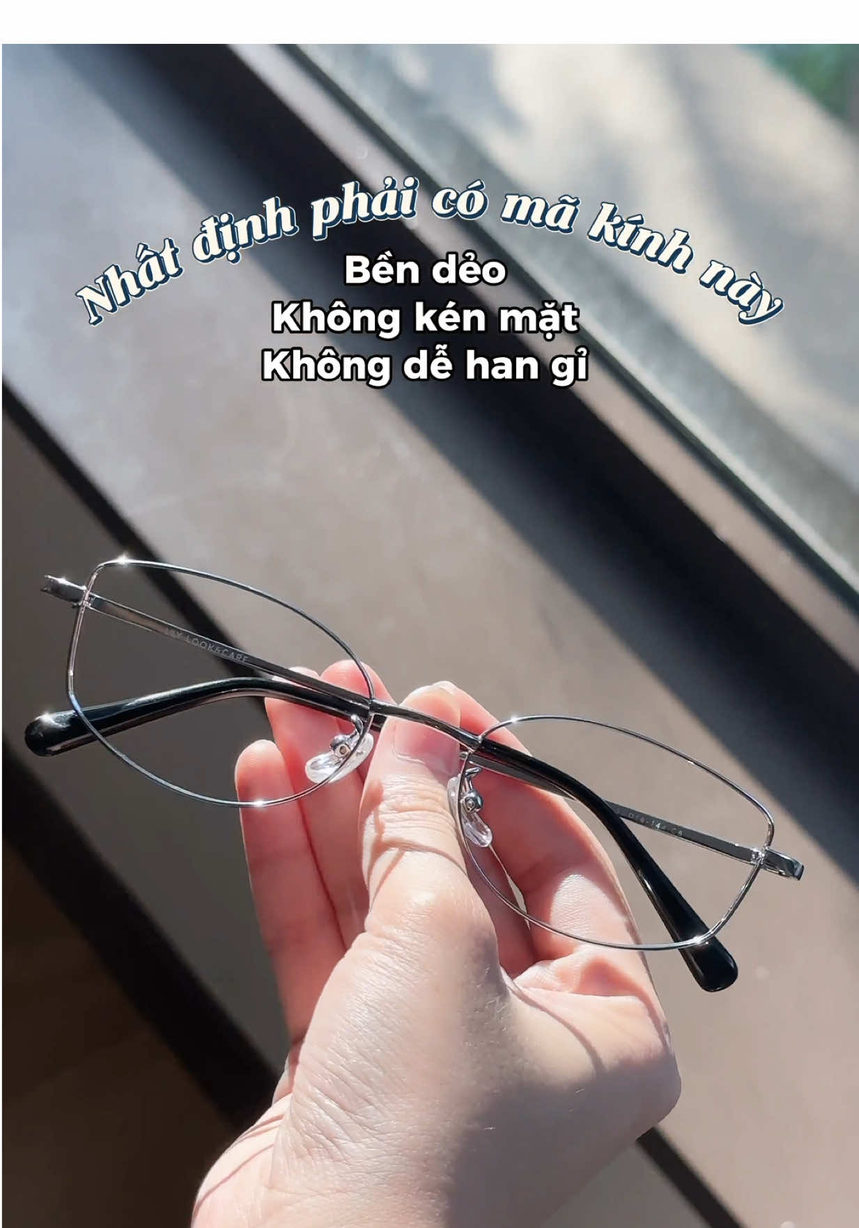Gọng kính Oval mới nhà Lily  #lilyeyewear #kinhmatlily #lilylookandcare #viral 