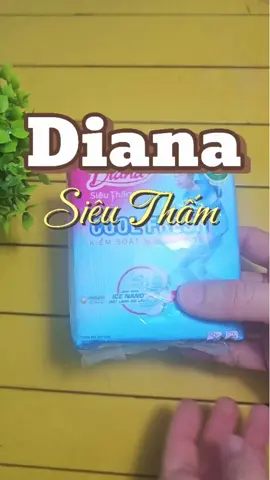 Băng vệ sinh -Diana cool fresh siêu thấm 8 miếng #diana  #bangvesinh #tiepthilienket #xuhuongtiktok 