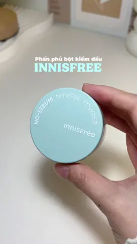 Phấn phủ bột kiềm dầu siu đỉnh của INNISFREE #innisfree #phanphuinnisfree #phanphukiemdau #kiemdau #phanphu