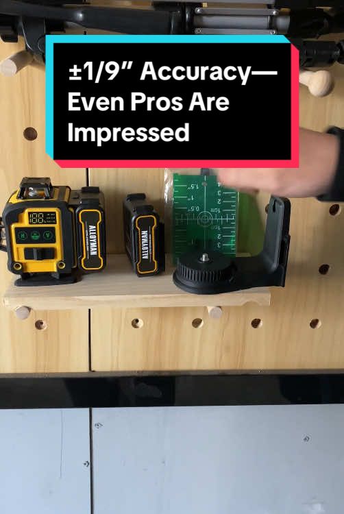 ±1/9” Accuracy—Even Pros Are Impressed #TikTokShopBlackFriday #TikTokShopCyberMonday #spotlightfinds #LaserPrecision #ProDIY #HomeUpgrade #DIYProjects #ConstructionTools #Flooring #HandymanTools