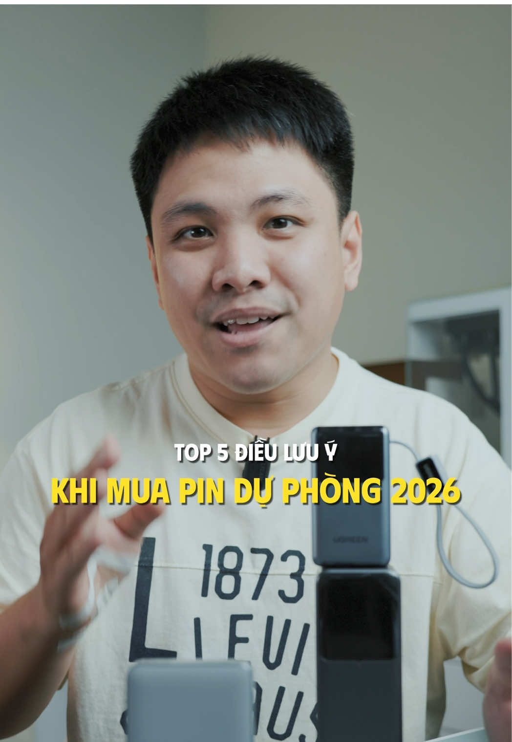 5 điều cần lưu ý, trước khi mua pin dự phòng 2026! 
