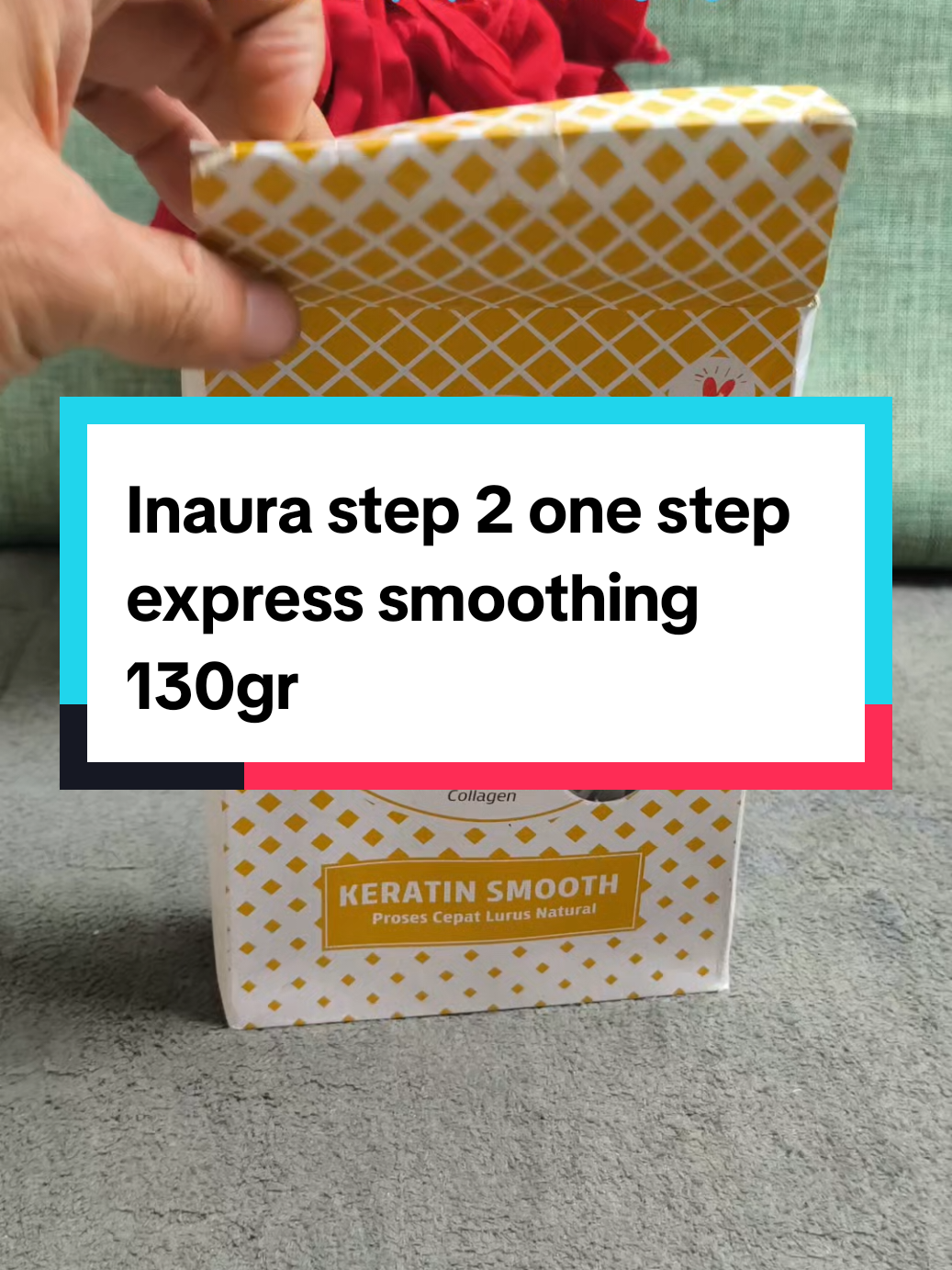 Inaura one step express smoothing 130gr #inauraonestep #smoothingonestep #smoothingrambut #gajiansale #promoguncang1212 