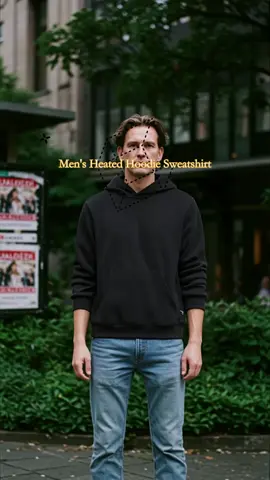 Men's Hooded Heated Sweatshirt, Rechargeable Battery, Switch Control, Loose Fit, Winter Casual Wear, Outdoor & Daily Warmth #halloweenhoodieblanket #pacsunhoodie #electricwearableblanket #heatedwearableblanket #gaplogohoodie #hoodieset #handwarmersrechargeable #oversizedheatedblanket #silkyhoodie #oversizedhoodies