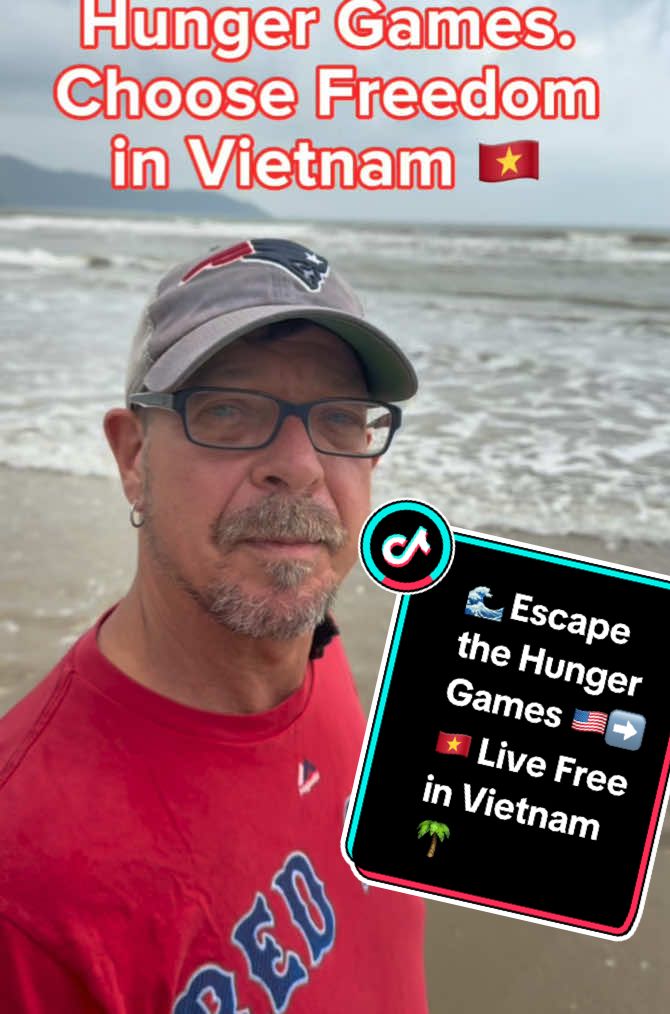 🫵 chadvietnamirl.com Are you fed up with the Hunger Games — the prices, the stress, the bad job? Stop complaining and make a move. I came to Vietnam and I’m living free on this beach: safe, affordable, peaceful. I’ve got 400+ clips showing real life here, and services to help you relocate easy. Click the link, follow along, and change your life. 🇻🇳✨ #fyp #vietnamirl #escapeamerica #expatlife #moveabroad