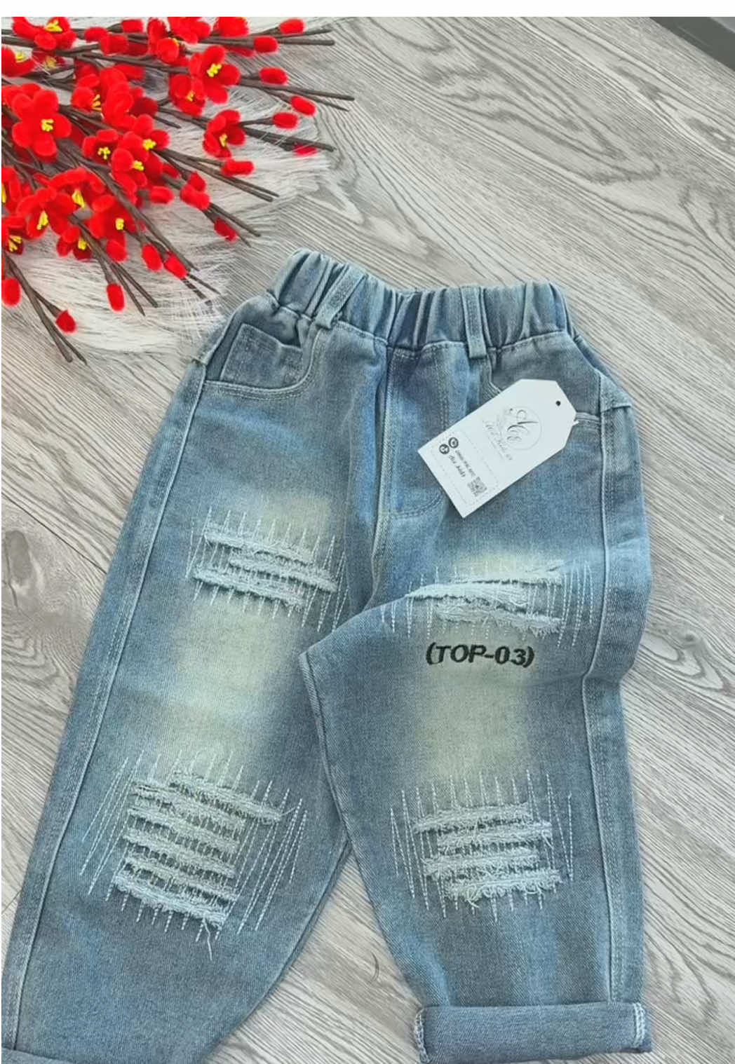 Quần Jean bé trai #thoitrangtreem #tiemnhana #quanjeanbetrai 