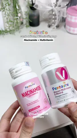nên bổ sung để cơ thể khoẻ đẹp từ bên trong nhen #Niacinamide #Pentavite #Viennhai #womenmultivitamin #Pentavite #Viennhai #unbox #mariyuu