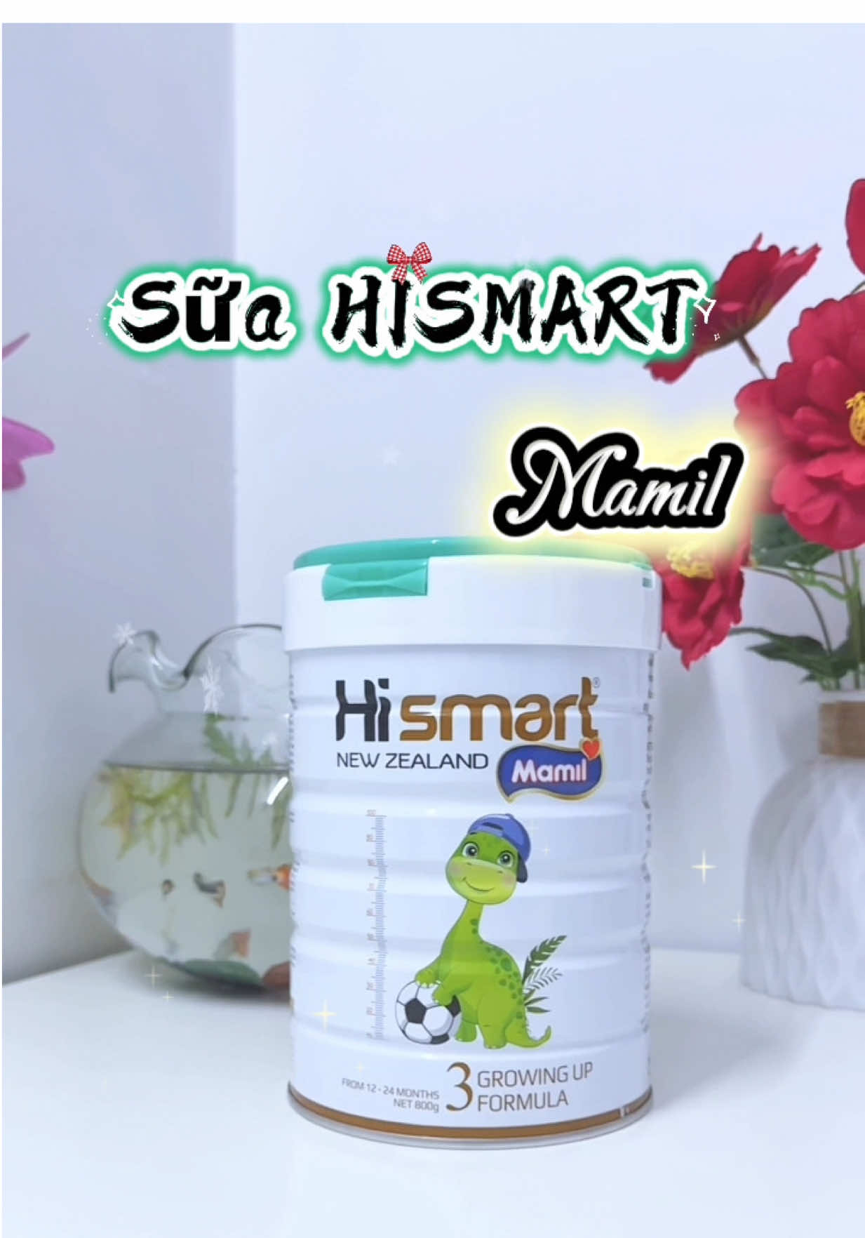 Sữa HISMART mamil được nhập khẩu nguyên lon từ new Zealand #hismartvietnam #hismart #suacongthuc #mevabe #xuhuong 