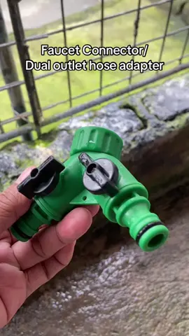 Dual hose connector. Check out na! #fyp  #hose  #connector #faucet 