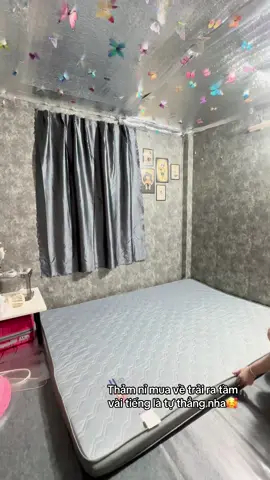 Thảm nỉ trải sàn#thichdecor #nuuxinggdecor #decorhengheo #decor 