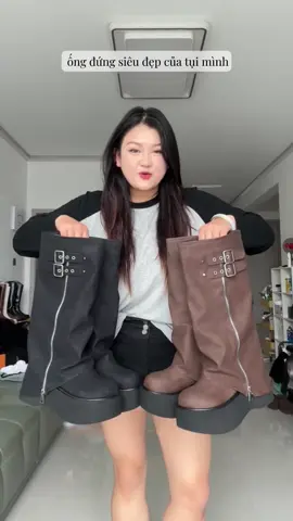 Phần 12592 | Đôi bốt cao cổ, chubby mặc lên nhìn có gu cá tính quá trời #reviewbigsize #phoidobigsize #1997clothes #botcaoco 