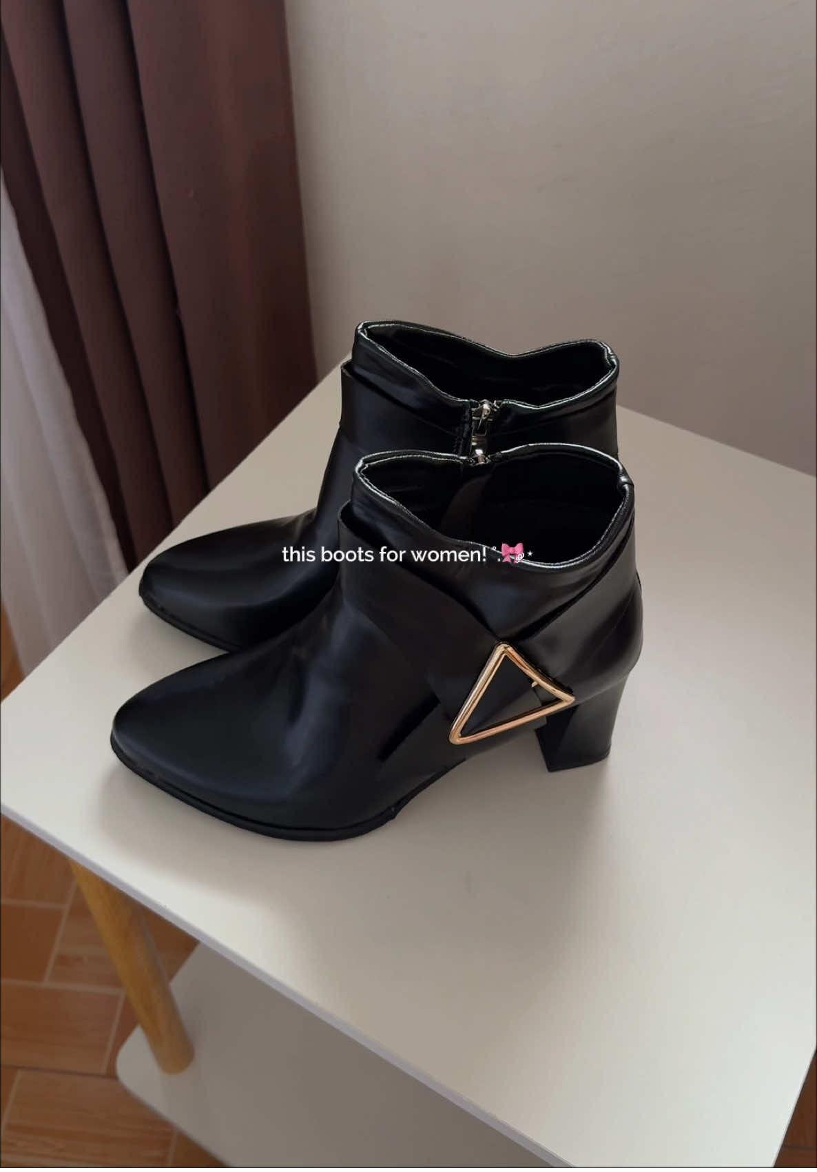 mia shoes did it again! 💅🖤 heeled boots for women reco!  #bootsforwomen #womensboots #shoesforwomen #heeledboots #foryou 