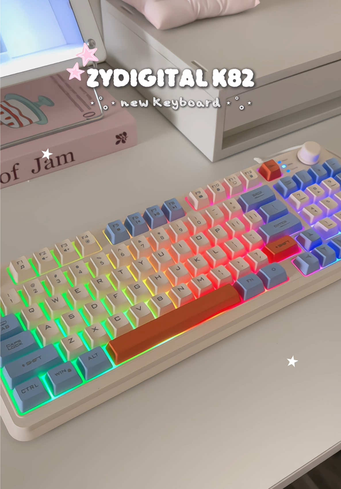unbox bàn phím mới cùng tui nè mấy mom ơi, zá có 2xx 🐠 thui á #banphim #zydigital #banphimgiaco #keyboard #viral 