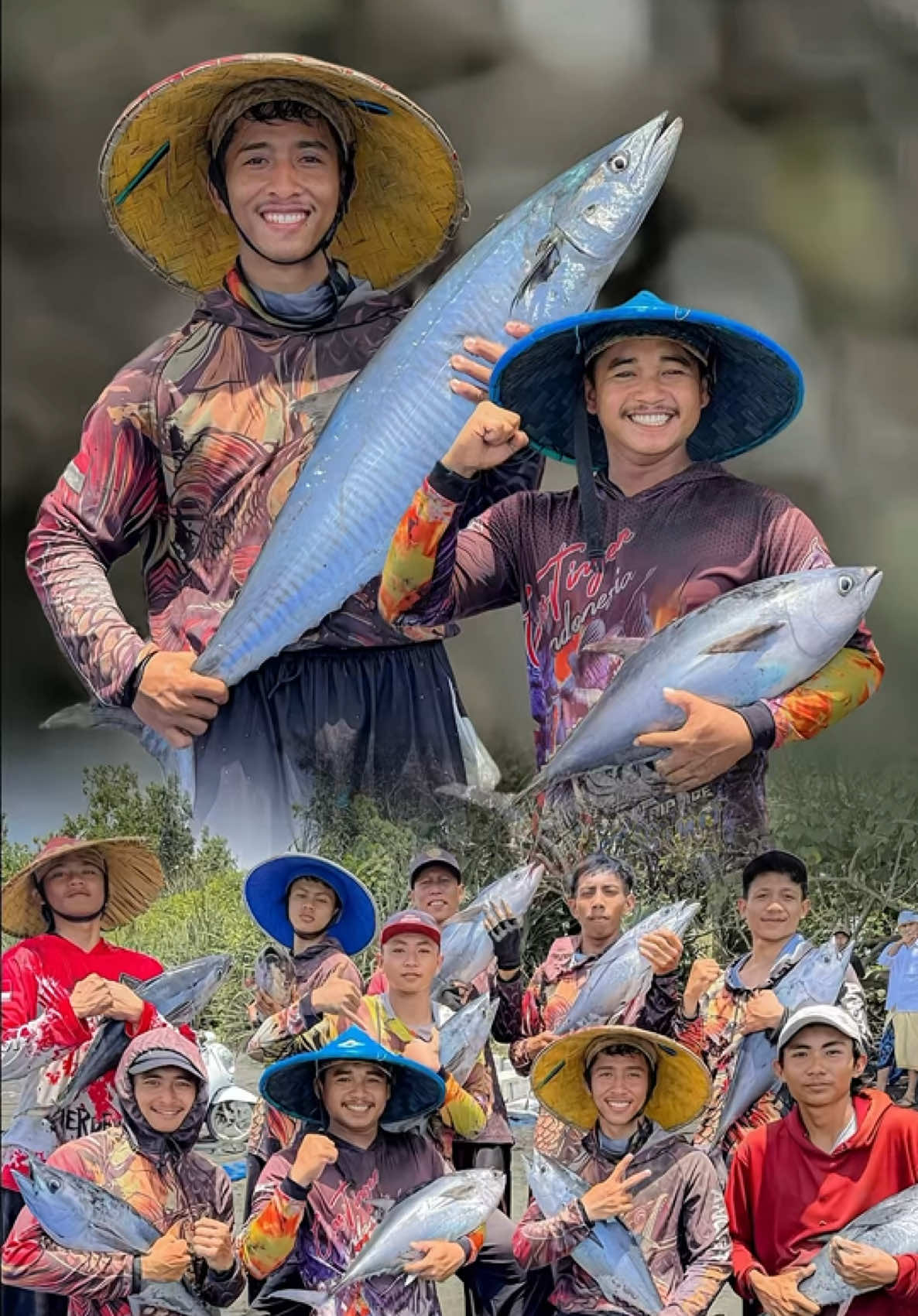 Jackpot ikan tuna dan ikan tenggri  ini baru pertama kali terjadi dalam sejarah menjaring tarik #dola #id #edikhannn #gengtiktok 