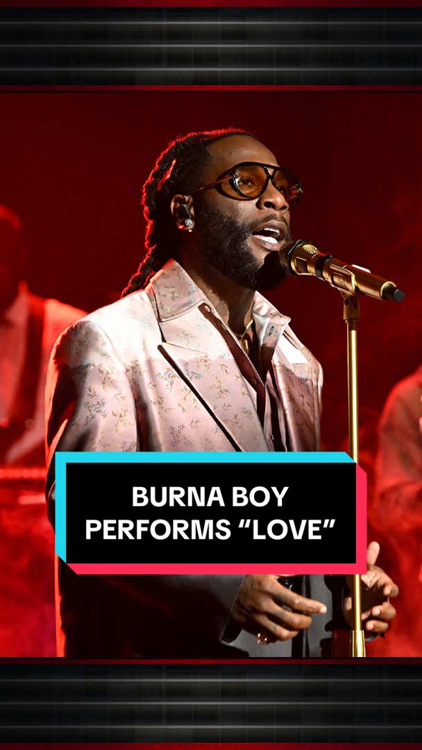 @Burna Boy performs 