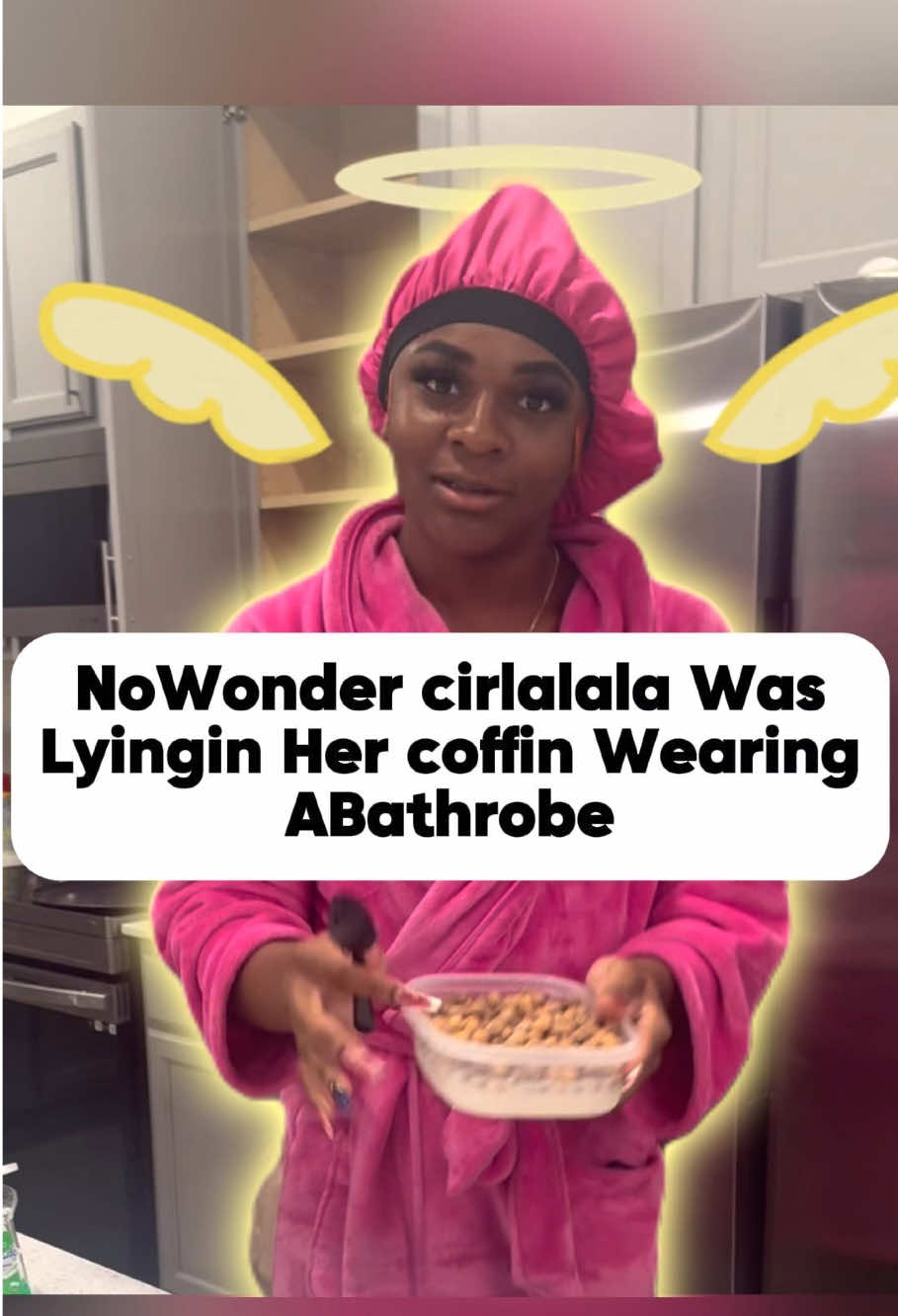 No wonder Girlalala lying in her coffin wearing a bathrobe,the reason behind it is heartbreaking.#girlalala #usa #us #fyp #foryoupage 