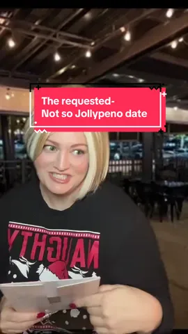 Alright…. A TON of you tagged me in this- so I present: A Restaurant Production, The not so Jollypeno date. #server #restaurant #customerservice #skit #fyppppppppppppppppppppppp 