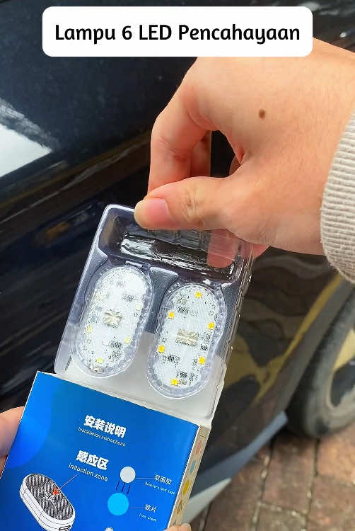 Lampu 6LED Dalam Mobil Touch Light Lampu Sentuh USB Lampu Hias Mobil Lampu Baca Lampu Sensor Gerak Otomatis 5V Car #lampusentuh #lampuled #lampusensor #lampugerak #lampuled #lampuhias #lampumobilled #belanjaditiktok #interiormobil #aksesorismobil