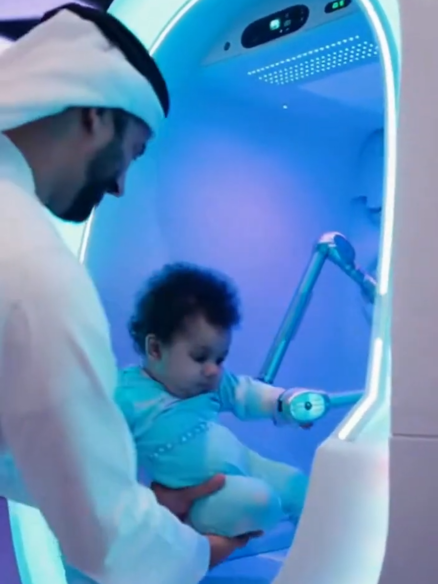 Dubai’s Newest AI Diaper Changer Will Shock You👶 AI Baby Diaper Changer 3.0💇‍♀️Dubais Future Is here Step into the Dubai Expo Center and explore one of the year’s most attention-grabbing breakthroughs — the AI Baby Changer, a cutting-edge leap in smart parenting technology. Designed for modern families and tech enthusiasts, this advanced device eliminates the stress, the mess, and the guesswork of traditional diaper changing. This smart system carefully places the baby onto its ultra-soft platform, scans for comfort, temperature, and ideal positioning, and then begins a fully automated cleaning sequence. Powered by precision robotics and high-level hygiene tech, the entire process finishes in just seconds — all while keeping the baby relaxed, secure, and content. The best part? Parents never have to touch or smell a messy diaper again. The AI Baby Changer immediately seals waste inside an airtight compartment, eliminates odors, and disinfects every surface with medical-grade UV sterilization. No touching, no smell, no stress. Watch as the intelligent compartment opens smoothly, the internal tray adjusts itself to support the baby, and the system performs a flawless, hands-free change. It also logs each session, monitors health-related data, and alerts parents if anything needs attention — turning it into far more than a diaper changer, but a complete smart-care assistant. Whether you're a busy parent, a tech enthusiast, or simply intrigued by the future of childcare, this demonstration showcases how AI is transforming everyday routines. Clean, quick, hygienic, and futuristic — the AI Baby Changer is reinventing convenience. Welcome to the new age of parenting. #AIBabyChanger #DubaiExpo #FutureTech #BabyTech #SmartParenting 