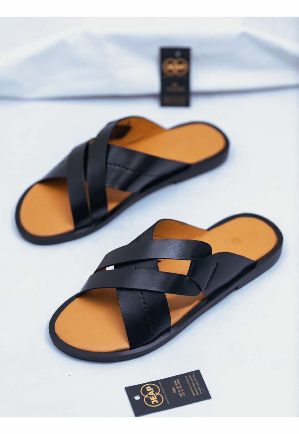 WEAR JEAP GHANA We offer you the best of high quality locally made slippers. #wearjeapghana #slippers #viral #fyp #menslippers 