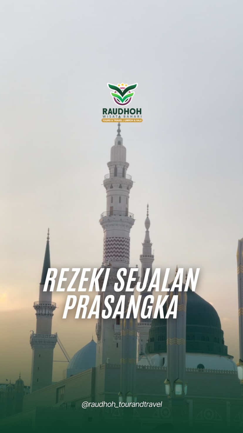 Kadang kita lupa… pintu-pintu kebaikan itu sudah disiapkan, hanya menunggu hati yang yakin untuk melangkah✨  Selama kita percaya, selalu ada cara Allah swt. untuk menghadirkan keajaiban di waktu yang paling tepat 🤍 👉 Follow @raudhoh.tourandtravel untuk inspirasi perjalanan ibadah yang lebih tenang & terarah. 📩 DM kami jika ada pertanyaan lebih lanjut. #raudhohtourandtravel 