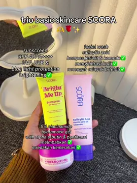 basic skincare scora #scora #scoramoisturizer #scorasunscreen 