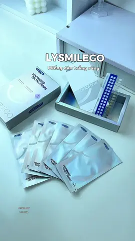 Miếng dán trắng răng Lysmilego #reviewlamdep #trangrang #miengdantrangrang #lamtrangrang #lysmilego 