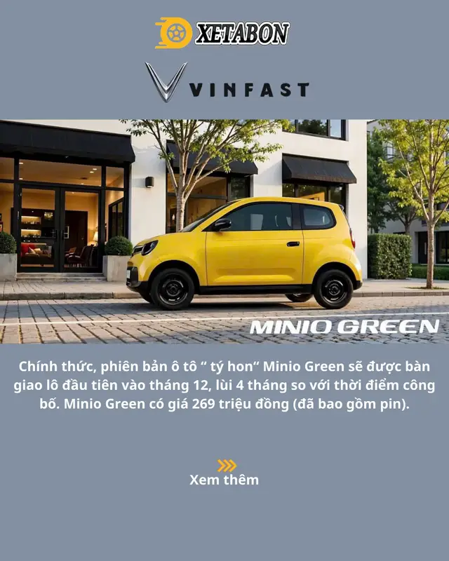 ✨ Với mức giá rẻ hơn VF3 30triệu, LỰA CHỌN NHỎ GỌN, TIẾT KIỆM HÀNG ĐẦU ✨ #minio #vinfast #miniogreen 