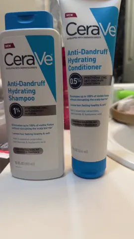 Get rid of dandruff for good with @CeraVe Anti-Dandruff Hydrating Shampoo + Conditioner Bundle ☺️🫶🏽 #haircareproducts #hairhealing 