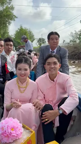 Rước dâu sông nước#camau #damcuoi #ruocdaumietvuon #xuhuong 