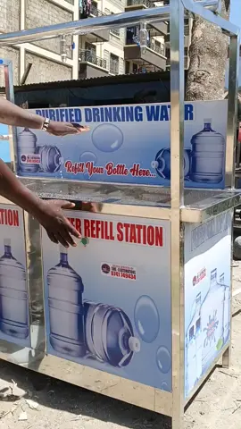 Nakuru,Pipeline is now refilling purified drinking water installed and powered by TIME-X AUTOMATIONS. 3Taps manual at only 95,000 plus packaging table, heatgun and shop's branding.  #waterrefillandpurifiersinkenya #TimexAutomations #makesalesonlinekenya #GODABOVEALL #nakuruwaterrefillbusiness 