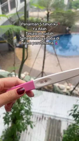 Ternyata promil ku berhasil allahamdulilah ya rob 🤲🏻 #pejuanggarisdua #promilberhasil #fyppppppoppppppppppppppppp #testpack #hamil 